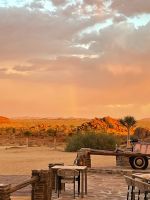 Regenbogen vor dem Abendessen