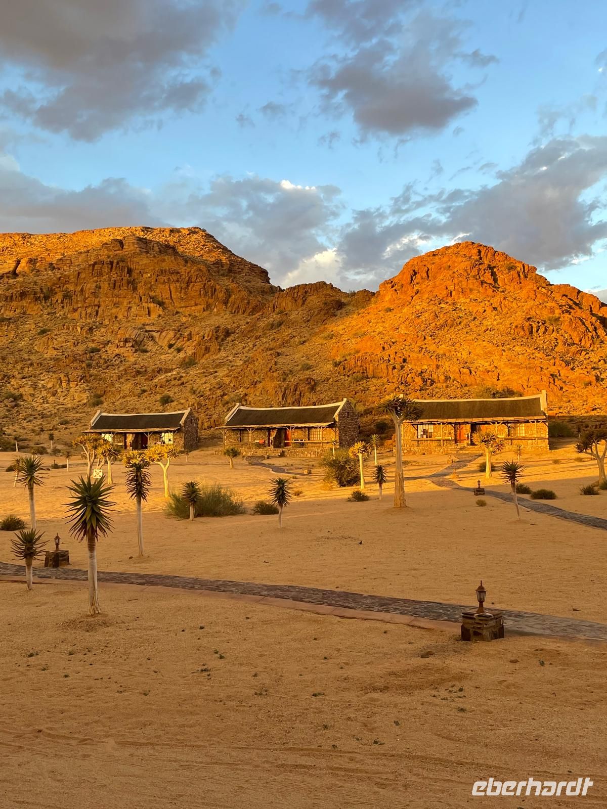 Hotelanlage Canyon Village am Morgen