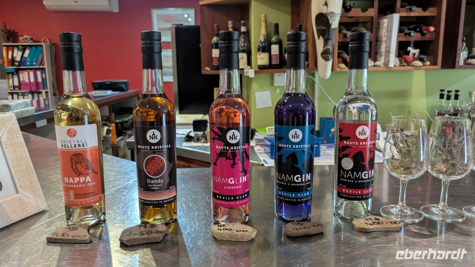 Gin Tasting, Naute Kristall