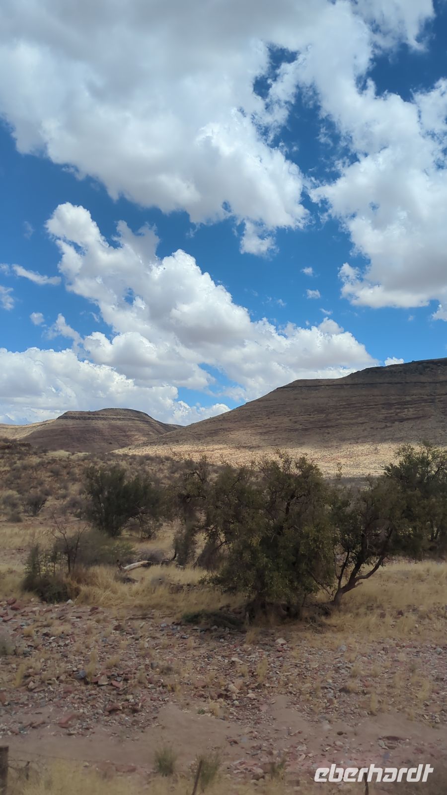 Landschaft auf der Fahrt