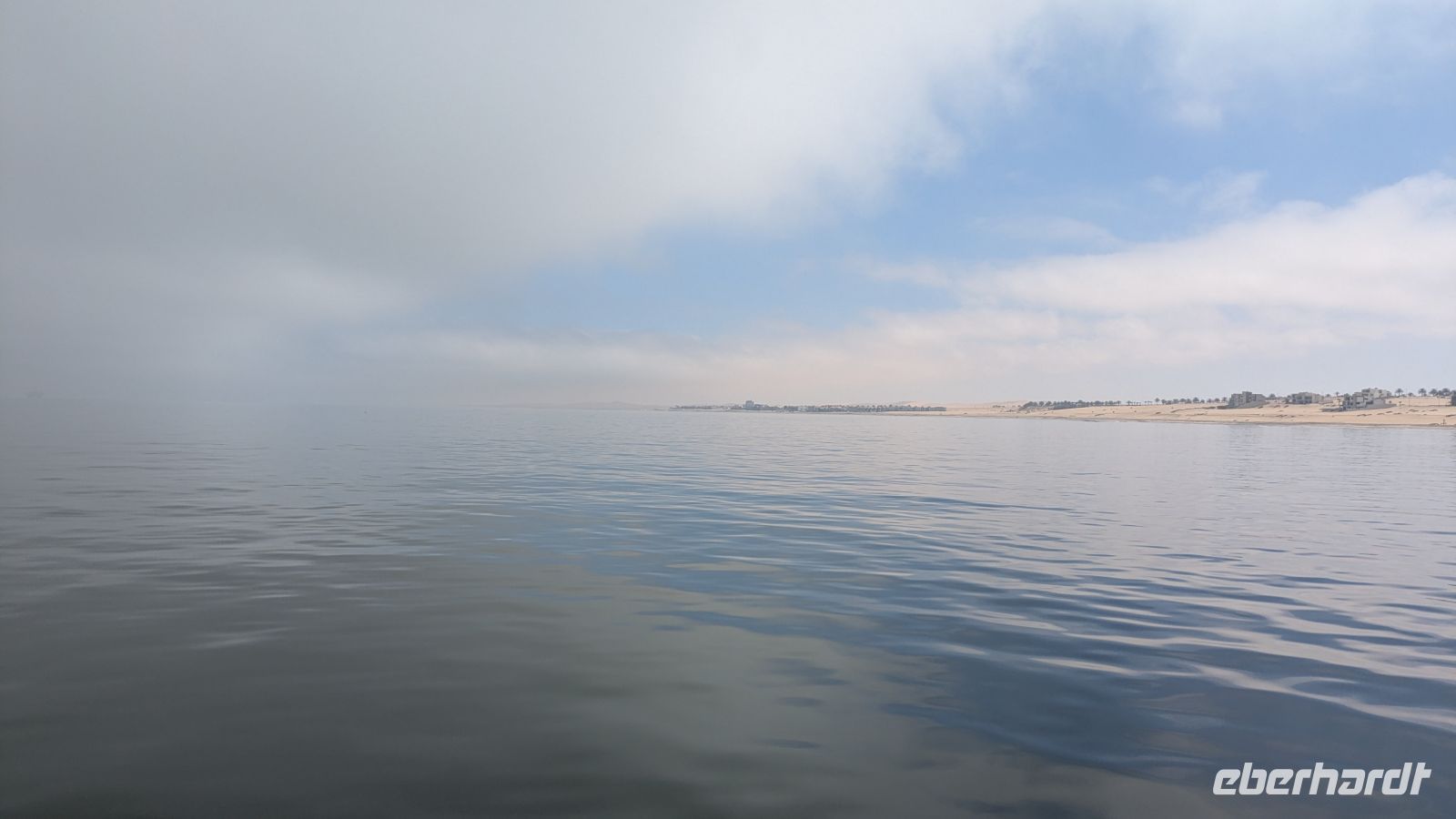 langsam kommt die Sonne raus, Bootsausflug, Walvis Bay