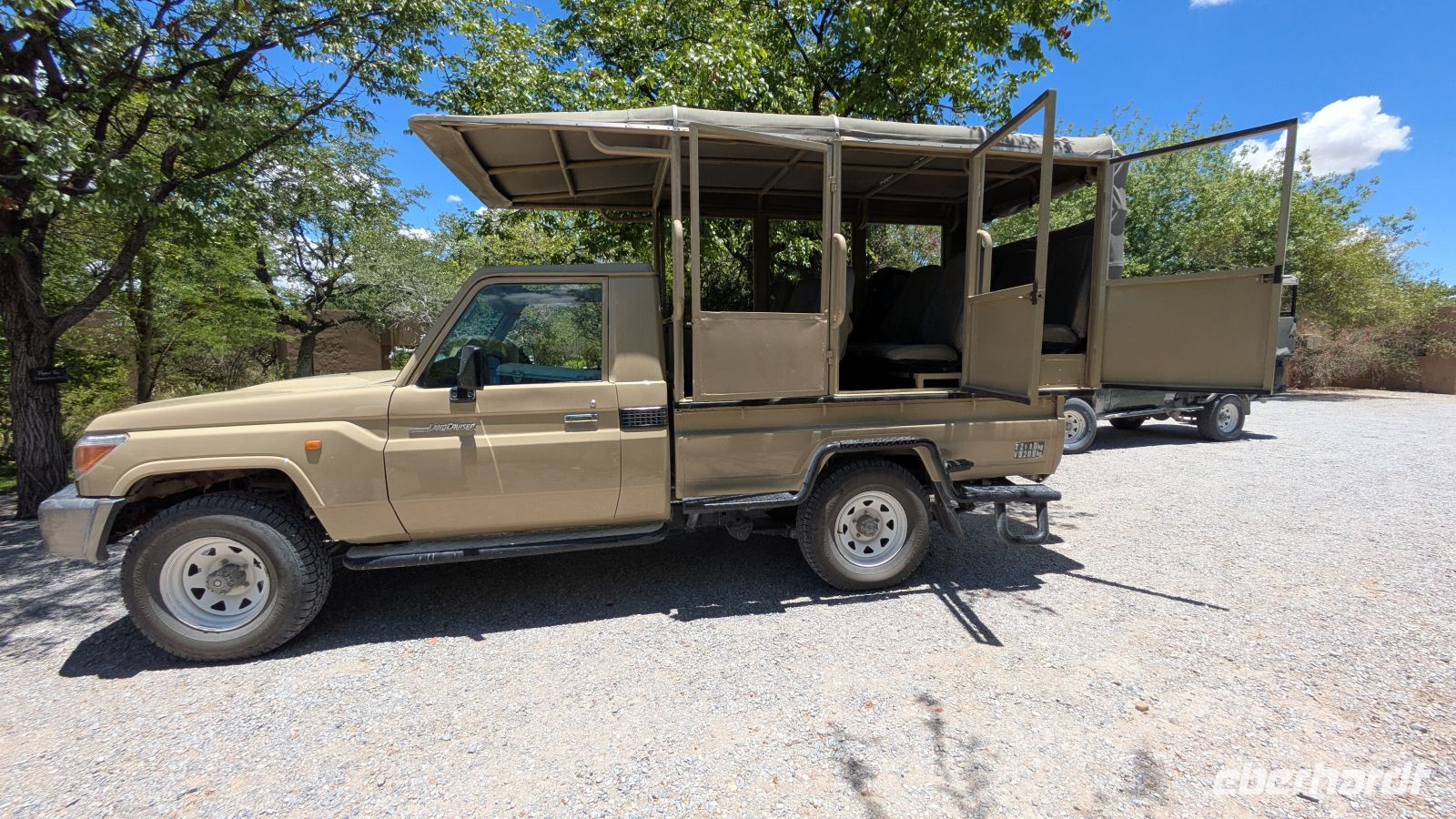 unser Jeep für den Tag