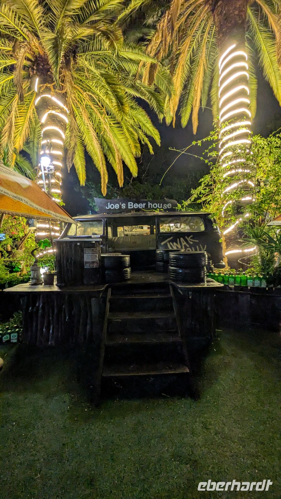 Abendessen in Joe's Beerhouse, Windhoek