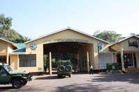 Eingang zum Ngorongoro Crater
