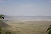 Blick in den Ngorongoro Crater