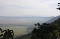 Blick in den Ngorongoro Crater