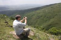 Blick in den Olmoti-Krater