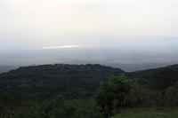 Blick in den Ngorongoro Crater von der SOPA Lodge
