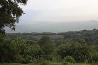 Blick in den Ngorongoro Crater von der SOPA Lodge