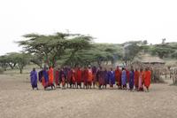 Besuch im Massai-Dorf