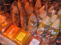 Markt auf Sansibar Gewürzverkauf