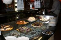 Abendbuffet im Resort