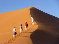 Aufstieg zur Düne 45