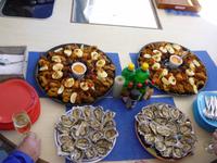 Imbiss während der Lagunenfahrt