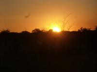 Sonnenuntergang im Mudumu Nationalpark