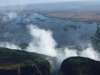 Rundflug über die Vic Falls 