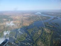 Rundflug über die Vic Falls 