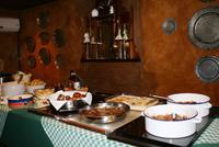 Deftiges Frühstücksbuffet in Calvinia