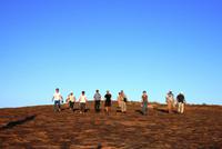 Moon Walk auf dem Moon Rock