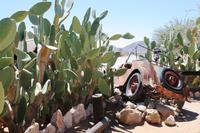 Historischer Schrott in der Wüste