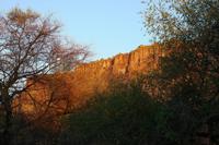 Waterberg Plateaus im Hintergrund