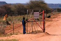 Fahrt auf das Waterberg Plateaus