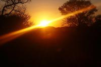 Sonnenuntergang auf dem Waterberg