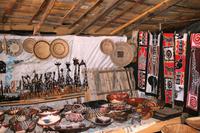 Auf dem Holzschnitzermarkt in Okahandja