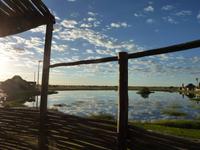 Lapa Langa Lodge - Blick von der Terrasse