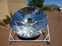 Solar-Koch-Anlage, und das funktioniert sogar.. 