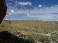 da oben, steht er noch unser Truck