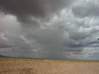 ein Regenschauer, der uns nicht traf.. 