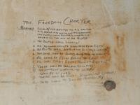 Losungen Mandelas an der Zellenwand