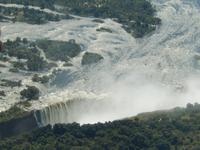 Victoria Falls vom Heli aus