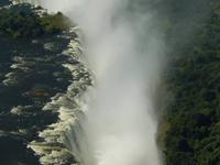 Victoria Falls vom Heli aus