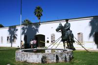 Südwester Reiter in der Alten Feste - Windhoek