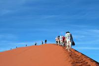 Aufstieg zur Düne 45