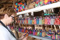 Souvenirstände der Herero