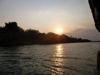 Sonnenuntergang am Sambesi