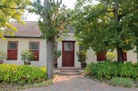 Herrenhaus auf dem Weingut Blaauwklippen