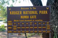 Eingang Krüger-Nationalpark