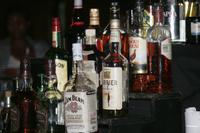 Abends an der Bar