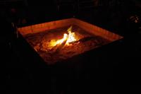 Abends in der Mogothlo Lodge