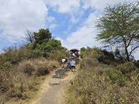 Auf dem Weg zum Picknick am Momella-See