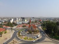 Blick über Windhoek