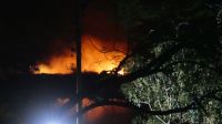 Botswana - Buschfeuer in Kasane