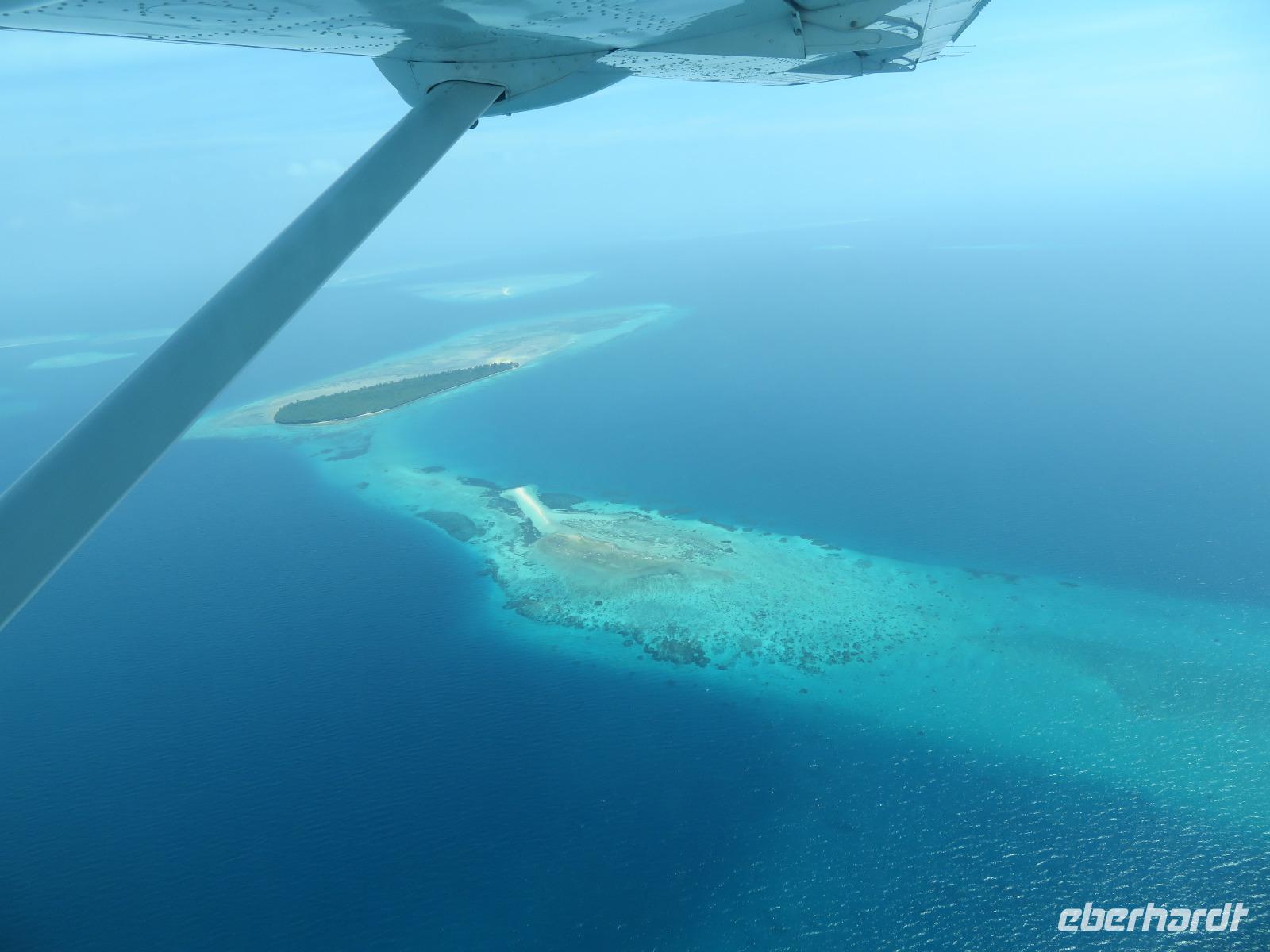 Flug nach Sansibar