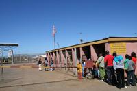 Grenze zu Swaziland