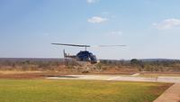 Helikopterflug über die Victoria Wasserfälle