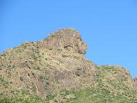 Löwenkopf bei Yeha